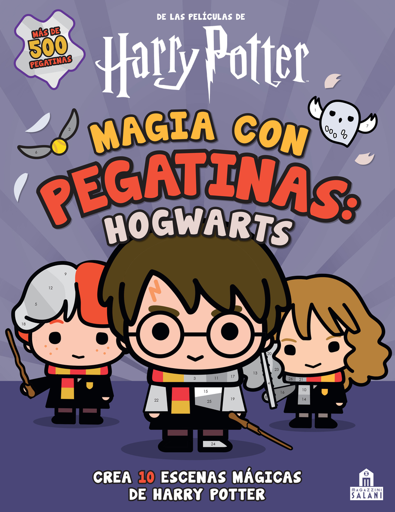 HARRY POTTER. Magia con pegatinas: Hogwarts: portada