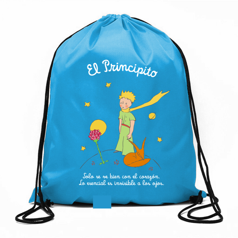 Bolsa de cuerdas El Principito: portada