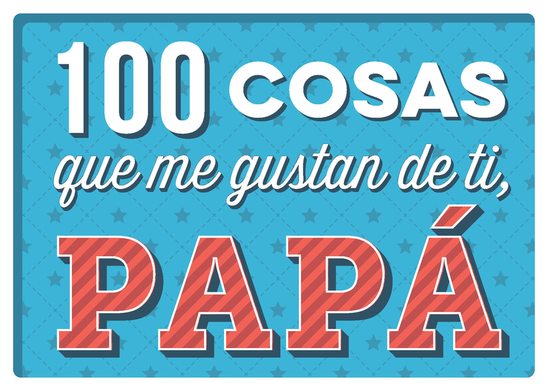 100 cosas que me gustan de ti, papá: portada