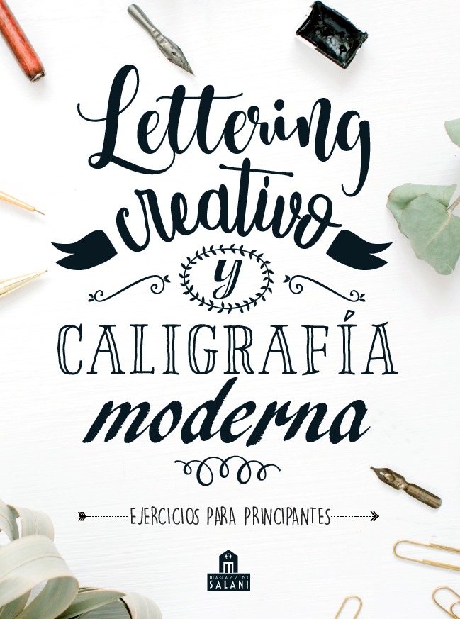 Lettering creativo y caligrafa moderna (6ED): portada