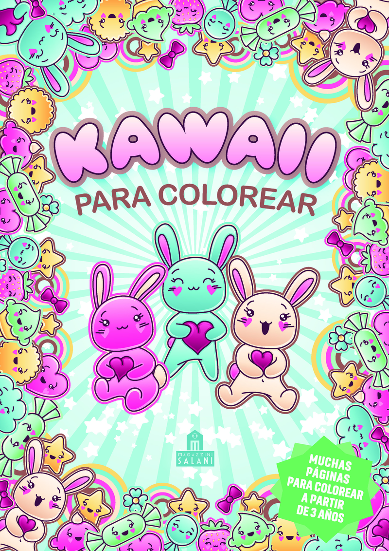 kawaii para colorear