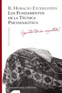 LOS FUNDAMENTOS DE LA TéCNICA PSICOANALíTICA: portada