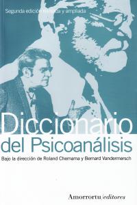 DICCIONARIO DEL PSICOANáLISIS - 2A EDICIóN: portada
