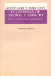 ECONOMAS DE SIGNOS Y ESPACIO: portada