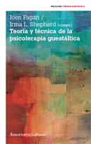 TEORÍA Y TÉCNICA DE LA PSICOTERAPIA GUESTÁLTICA: portada