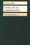 CRíTICA DE LA COMUNICACIóN: portada