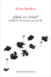¿QUÉ ES VIVIR?: portada