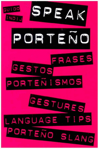 Speak porteño: portada