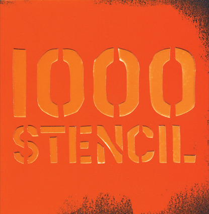 1000 STENCIL: portada