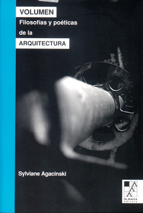 VOLUMEN FILOSOFIAS Y POETICAS DE LA ARQUITECTURA: portada