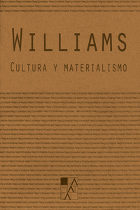 CULTURA Y MATERIALISMO: portada