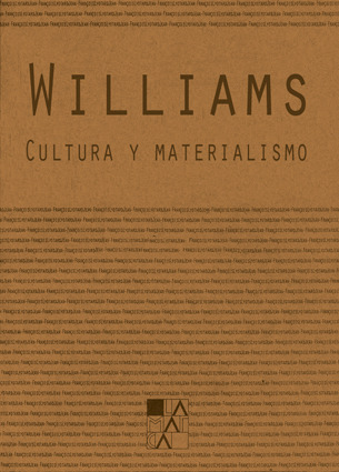 CULTURA Y MATERIALISMO: portada