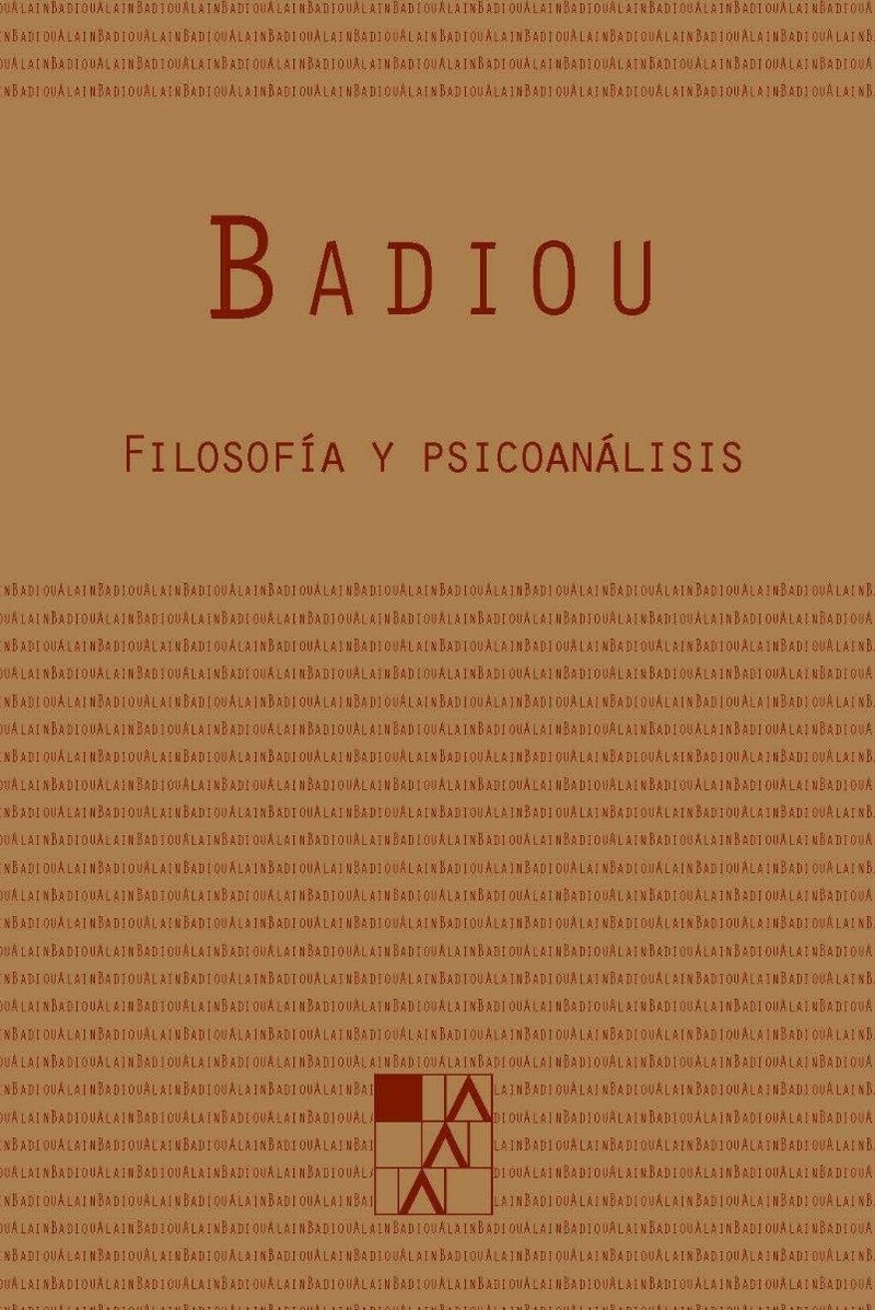 FILOSOFIA Y PSICOANALISIS: portada