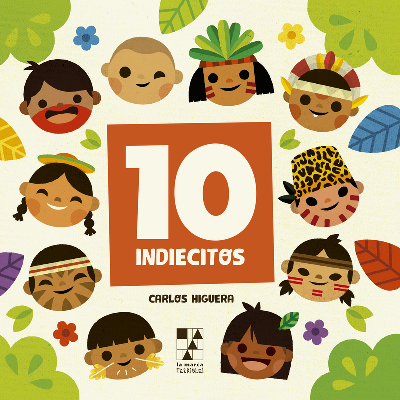 DIEZ INDIECITOS / TEN LITTLE INDIANS: portada