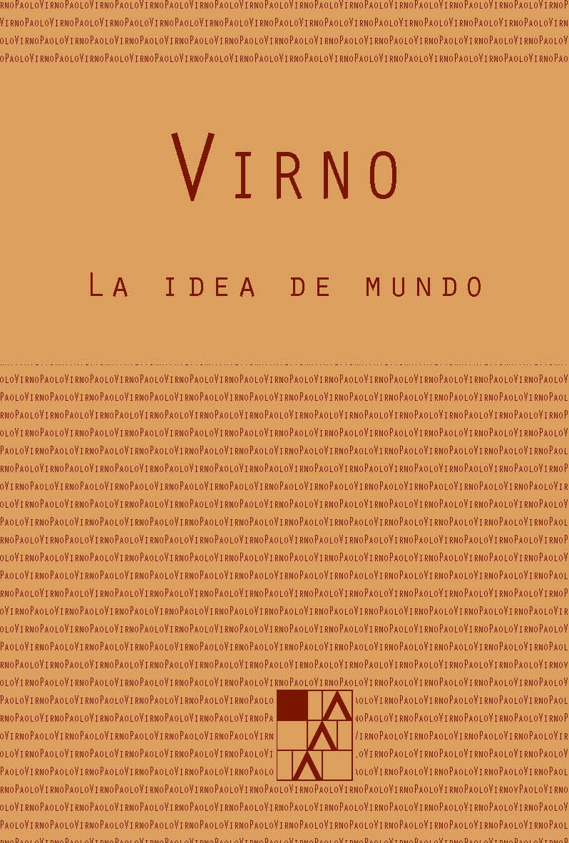 La idea de mundo: portada