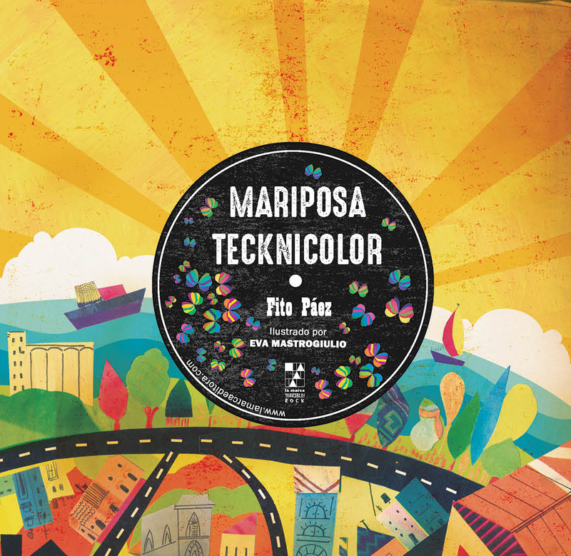 MARIPOSA TECKNICOLOR: portada