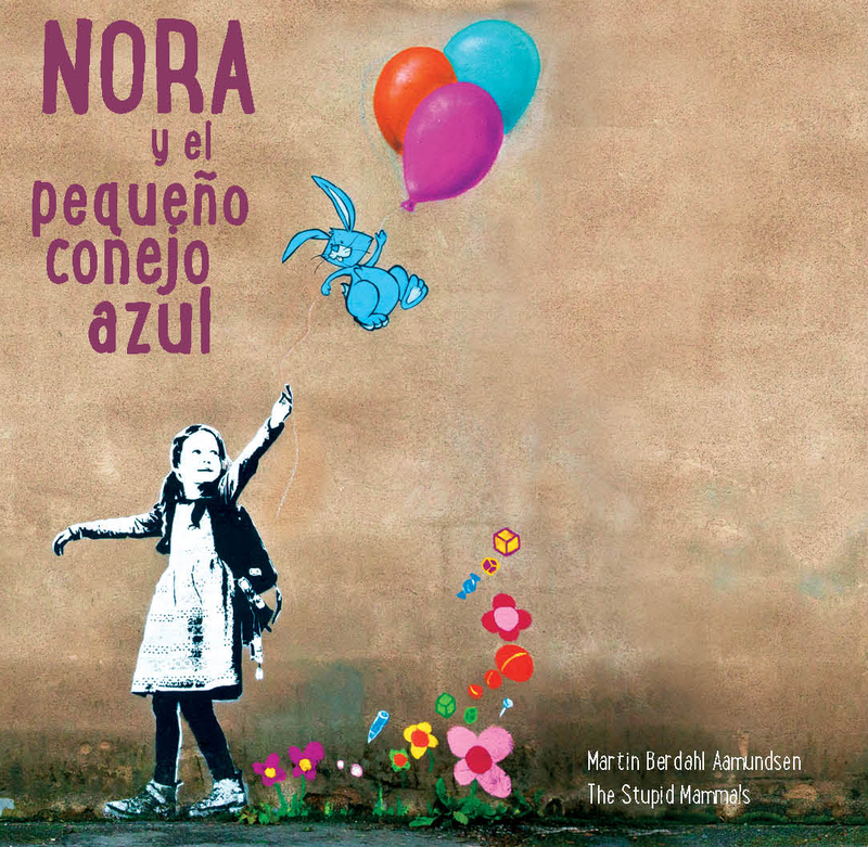 NORA Y EL PEQUEO CONEJO AZUL: portada