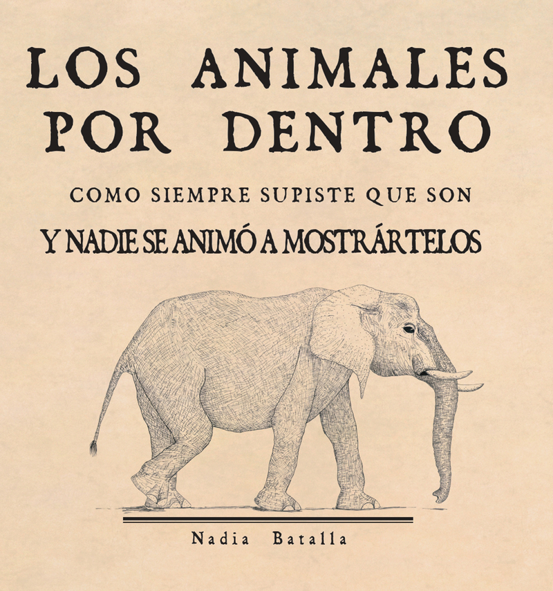 Los animales por dentro: portada