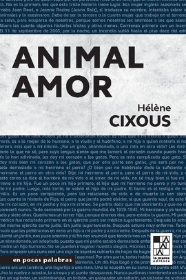 Animal amor: portada
