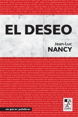 El deseo: portada