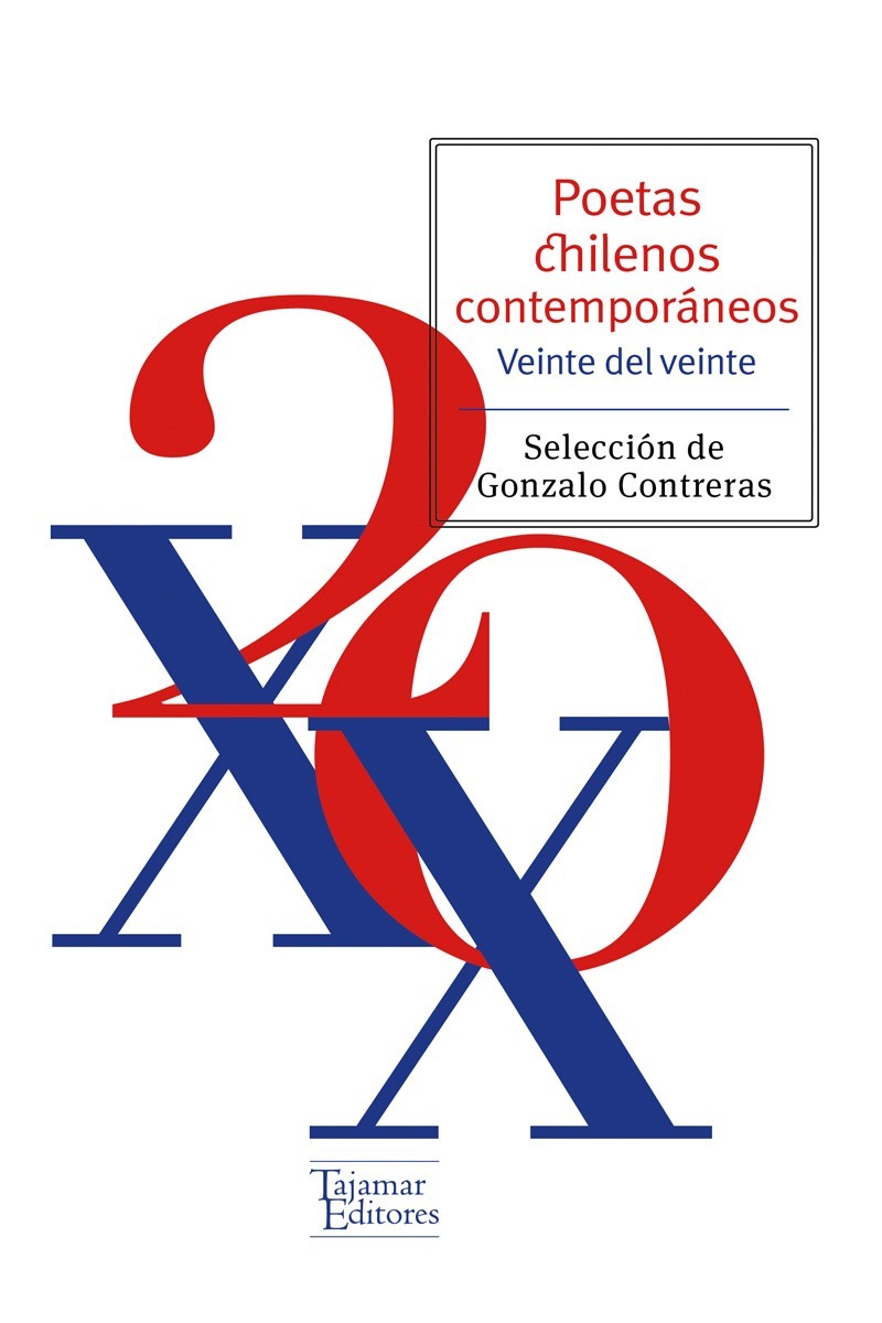 Poetas chilenos contemporneos. 20 del XX: portada