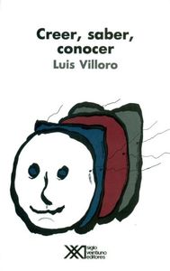 CREER, SABER, CONOCER: portada