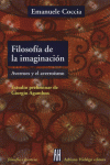 FILOSOFIA DE LA IMAGINACION: portada