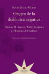 Origen de la dialéctica negativa: portada