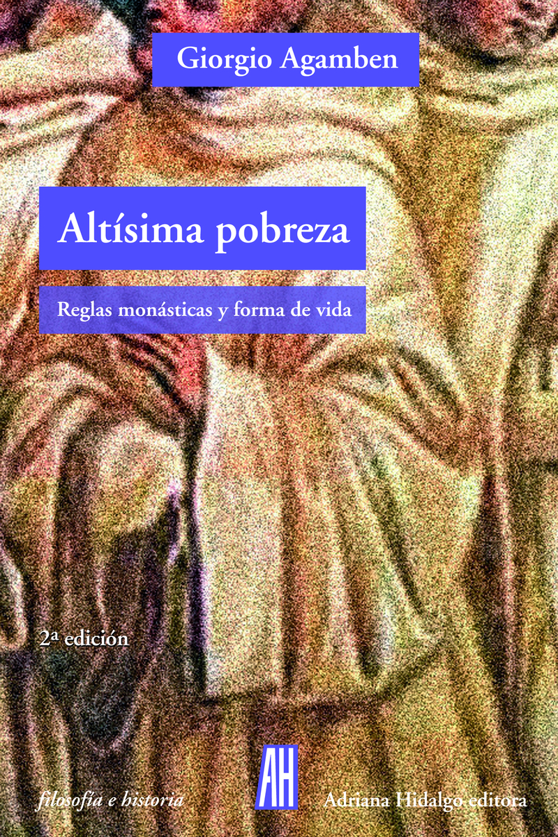Altísima pobreza: portada