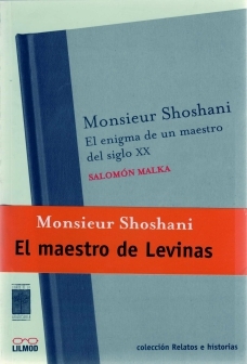 MONSIEUR SHOSHANI: portada