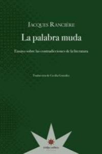 La palabra muda: portada