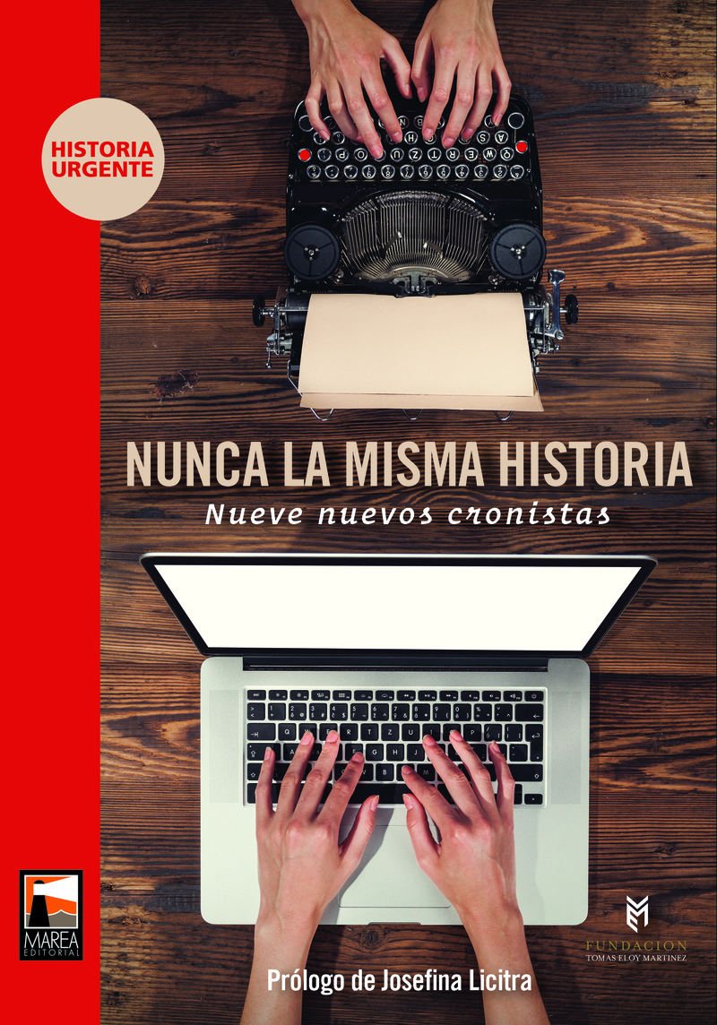 NUNCA LA MISMA HISTORIA: portada