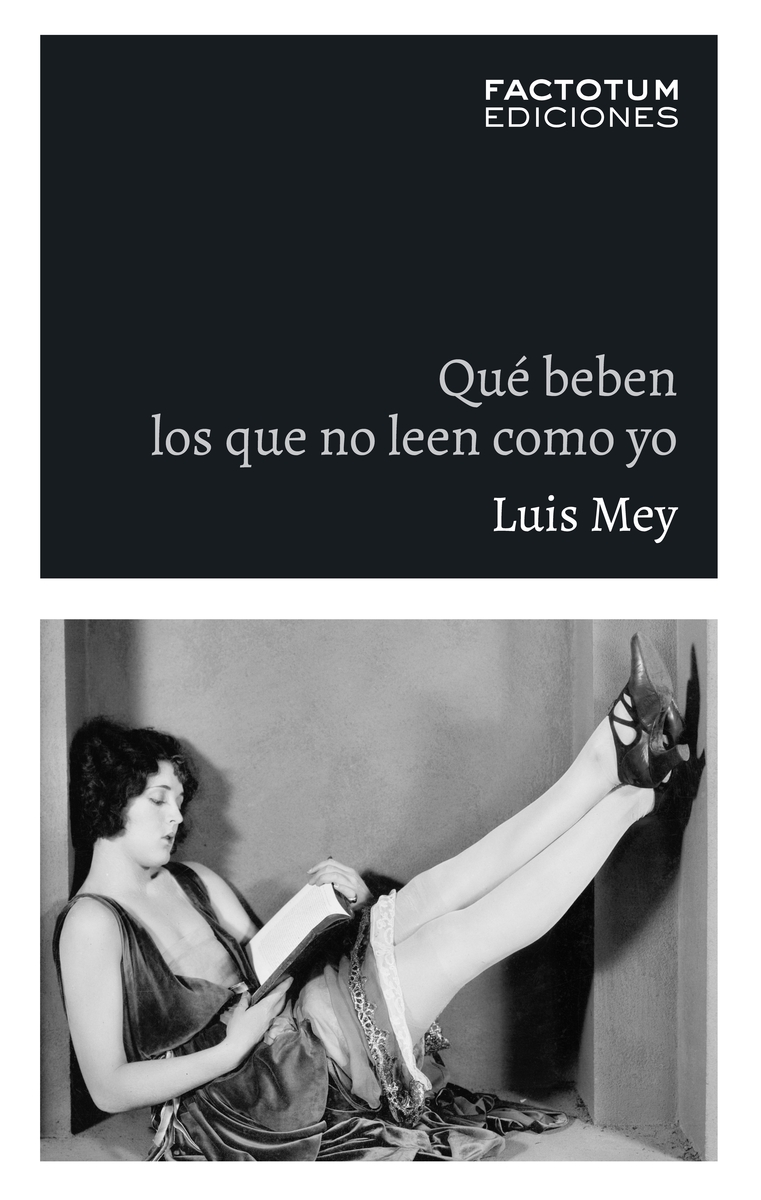 Qué beben los que no leen como yo: portada