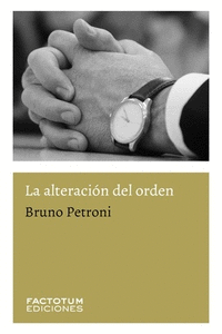 La alteración del orden: portada