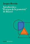 INT.A EL ORIGEN DE LA GEOMETRIA DE HUSSERL: portada