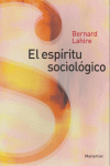 ESPIRITU SOCIOLOGICO,EL: portada