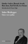 SOBRE HEIDEGGER. CINCO VOCES JUDIAS: portada