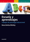 ESCUELA Y APRENDIZAJE: portada