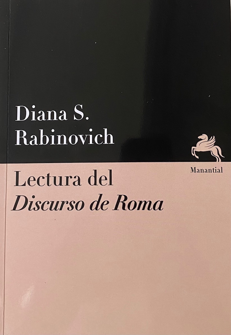 Lectura del Discurso de Roma: portada