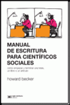 MANUAL DE ESCRITURA PARA CIENTFICOS SOCIALES: portada