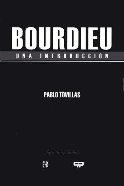 BORDIEU. Una introducción: portada