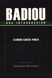 BADIOU. Una introducción: portada