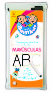 Abremente para escribir y borrar - Maysculas: portada