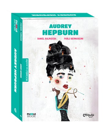 AUDREY HEPBURN - PUZZLE BOOK: portada