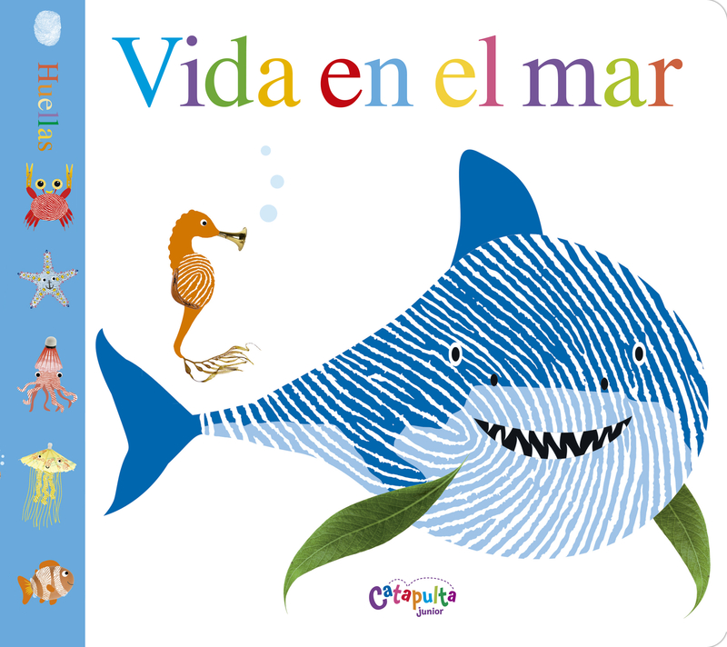 VIDA EN EL MAR (Huellas): portada