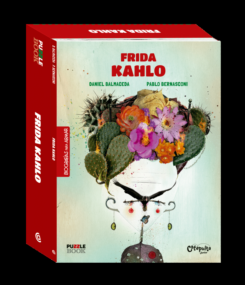 FRIDA KHALO - PUZZLE BOOK: portada