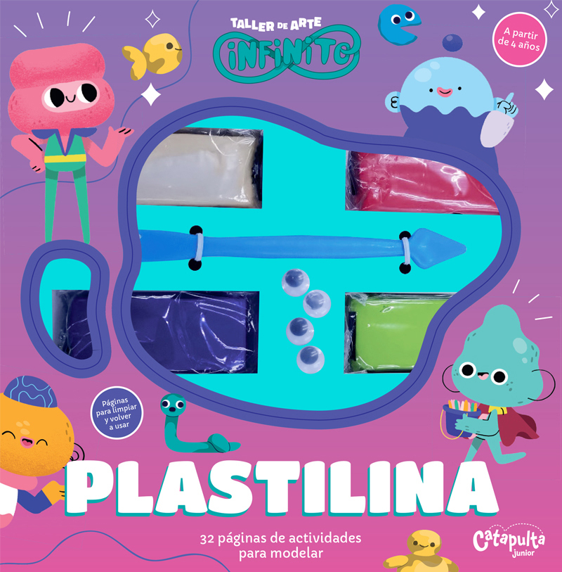 TALLER DE ARTE INFINITO  PLASTILINA: portada