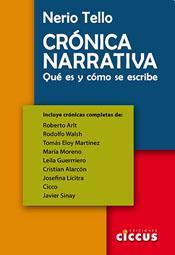 CRÓNICA NARRATIVA. Qué es y cómo se escribe: portada