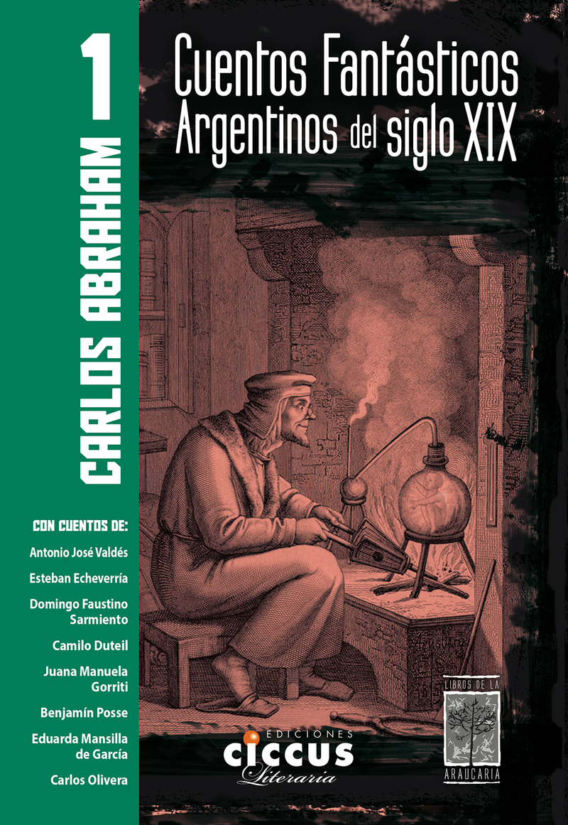 CUENTOS FANTSTICOS ARGENTINOS DEL SIGLO XIX - Tomo 1: portada