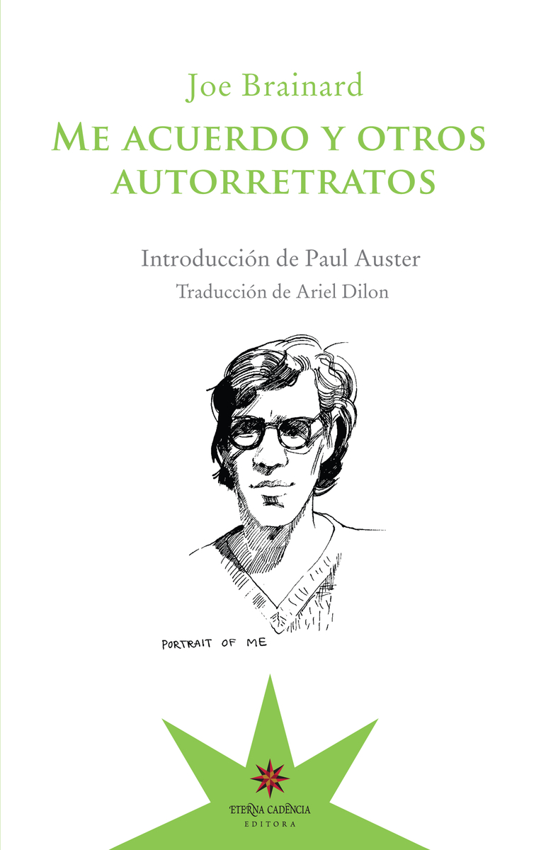 Me acuerdo y otros autorretratos: portada